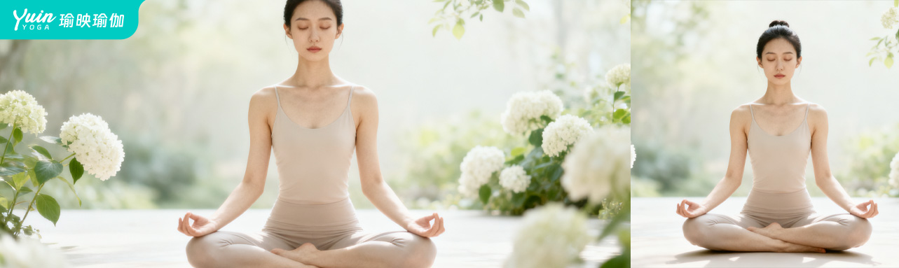 瑜伽简易坐总含胸驼背？2 个细节一调，背立刻挺直！